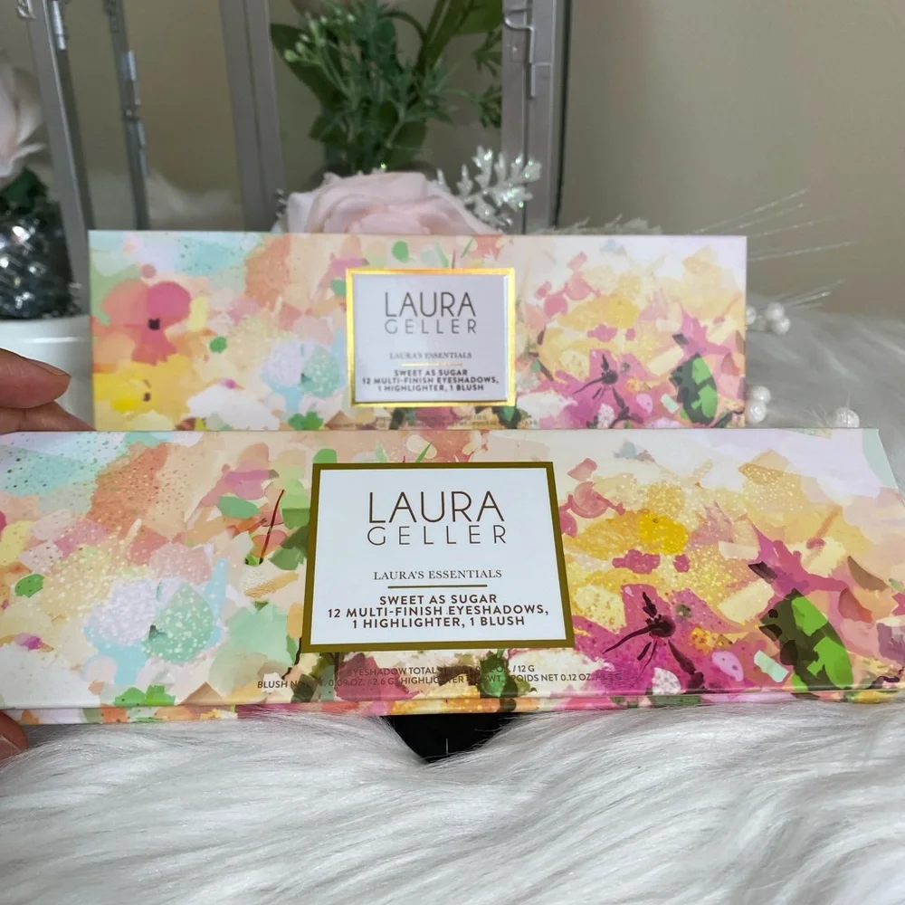 LAURA GELLER ESSENTIALS SWEET AS SUGAR 12MULTI-FINISH EYESHADOWS